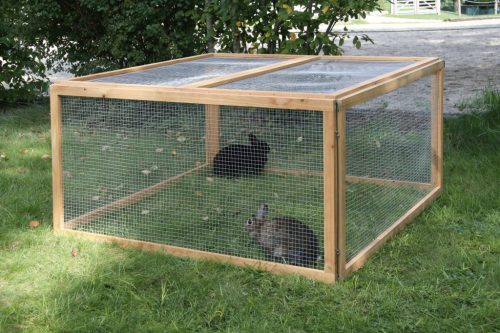 Vario szabadtéri kifutó kisemlősöknek - 6 elem, 120 x 60 cm