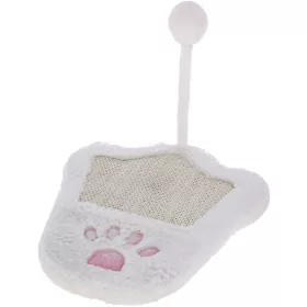 Paw kaparólap - fehér / rózsaszín, 36 x 31 cm