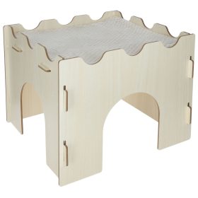 Macska kastély párnával - 37 x 37 x 30 cm