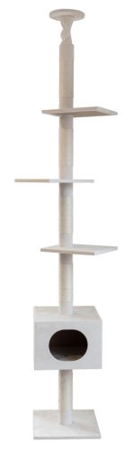 Ferdi macskafa - fehér, 240-260 cm