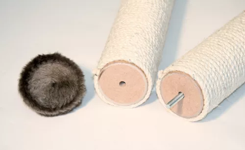 Opal-Maxi kaparófa - szürke, 78 cm