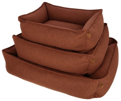 Oliver kutyaágy - rozsdabarna, 60x70 cm