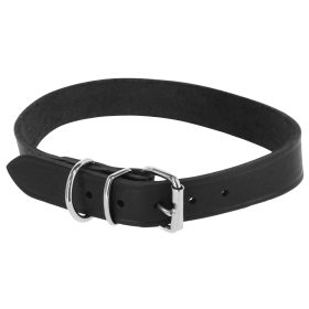 Tuscany nyakörv - fekete, 15 mm, 24-30 cm