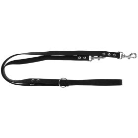 Tuscany póráz - fekete, 20 mm, 200 cm