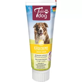 Tubidog Delicatessen kutyajutalom - sajtkrém, 75 g