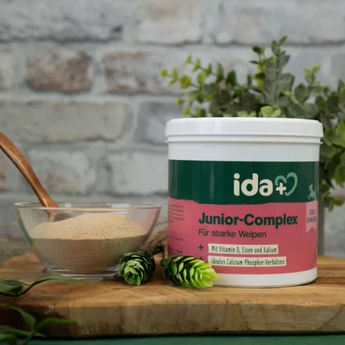 IdaPlus Junior Complex táplálékkiegészítő kutyáknak - 400 g