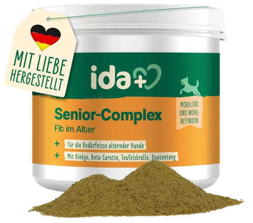 IdaPlus Senior Complex táplálékkiegészítő kutyáknak - 350 g