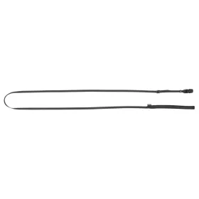 GoLeyGo 2.0 póráz - fekete, lapos, 140-200 cm / 10 mm