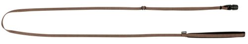 GoLeyGo 2.0 póráz - fekete, lapos, 140-200 cm / 10 mm