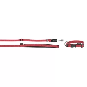   GoLeyGo 2.0 nyakörv és póráz - piros, 15 mm / 29-45 cm, 1 cm / 1,4-2 m