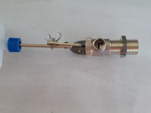 JFC úszószelep itatóhoz - 3/8-as, 1,2", 170 mm