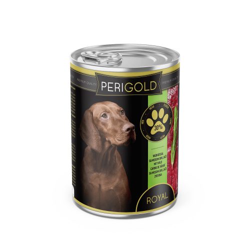 Perigold Royal kutyakonzerv - vadas íz, 1240 g