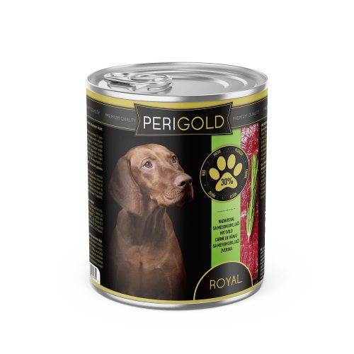 Perigold Royal kutyakonzerv - vadas íz, 415 g