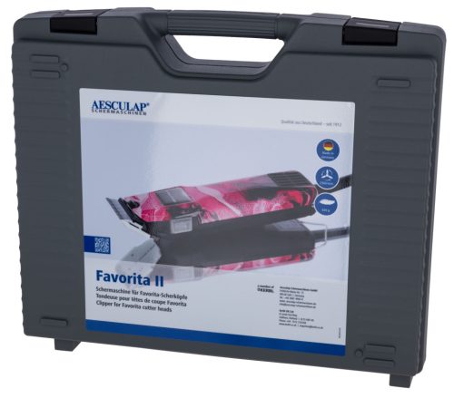 Favorita II kisállatnyíró gép - rózsaszín, 230V