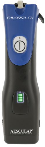 Aesculap Favorita Cli vezeték nélküli nyírógép kisállatokhoz - sötétkék, 1 akkus