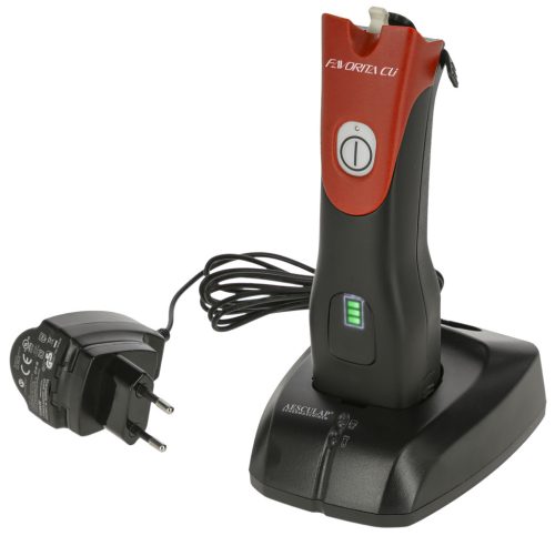 Aesculap Favorita Cli vezeték nélküli nyírógép kisállatokhoz - piros, 1 akkus