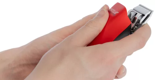 Durati nyírógép - fekete/piros, 1 akkumulátoros