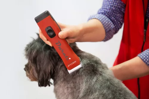 Durati nyírógép - fekete/piros, 1 akkumulátoros