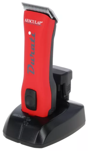 Durati nyírógép - fekete/piros, 2 akkumulátoros