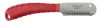 Aesculap finomfogas trimmelőkés - piros, 186 mm, 39 fogas