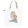 Baglyos bevásárló táska, 40 x 40 cm