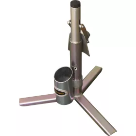 Pataállvány - 3 lábú, acél, fix