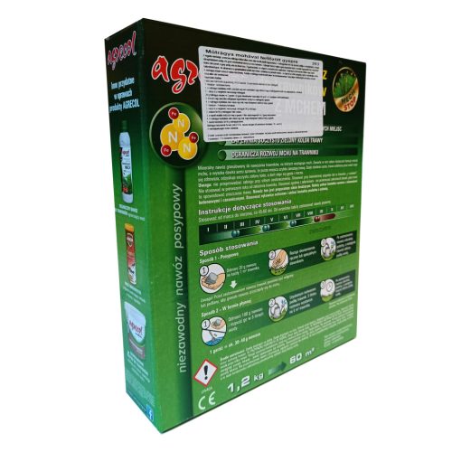 Műtrágya Mohás gyepre 1,2 kg