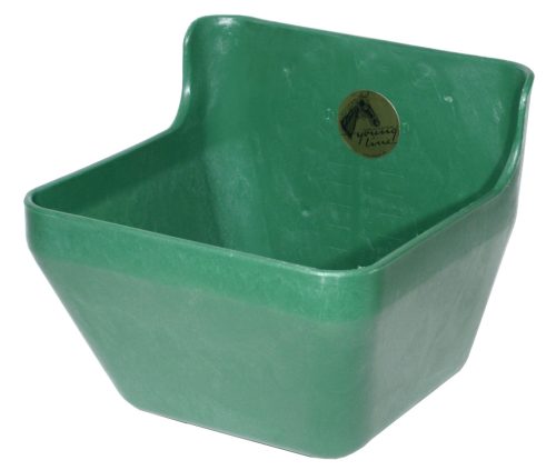 OK Plast etető - törésálló műanyag, sötétzöld, 16 literes