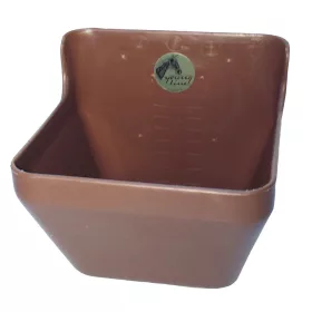 OK Plast etető - törésálló műanyag, fekete, 16 literes