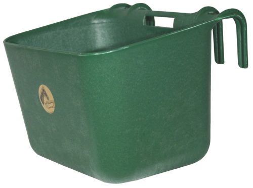 OK Plast XL-es etető - törésálló műanyag, sötétzöld, 30 literes