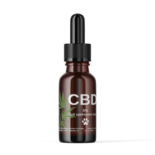 CBD 5% full spektrumú olaj - 20 ml