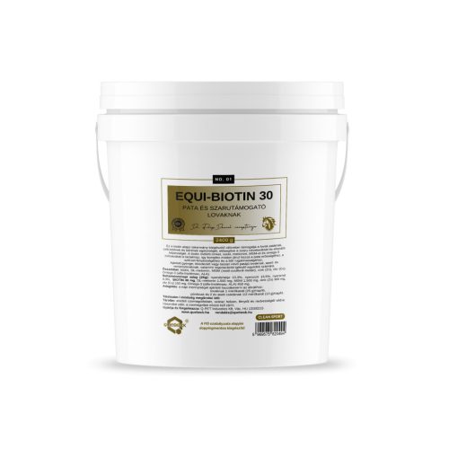 EQUI-BIOTIN 30 – pata és szarutámogató, 2400 gramm