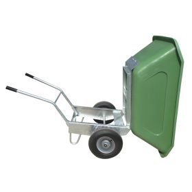   Dönthető, erősített horganyzott talicska - 250 literes, 1810 x 910 x 780 mm