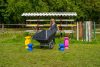 Kitörő Cavaletti block X - 38 x 31 x 22, piros
