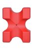 Kitörő Cavaletti block X - 38 x 31 x 22, piros