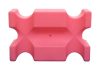 Kitörő Cavaletti block XX - 61 x 39 x 23, pink