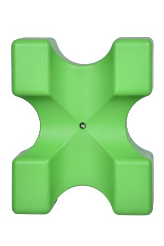 Kitörő Cavaletti block X - 38 x 31 x 22, világoszöld