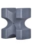 Kitörő Cavaletti block X - 38 x 21 x 22, gránit