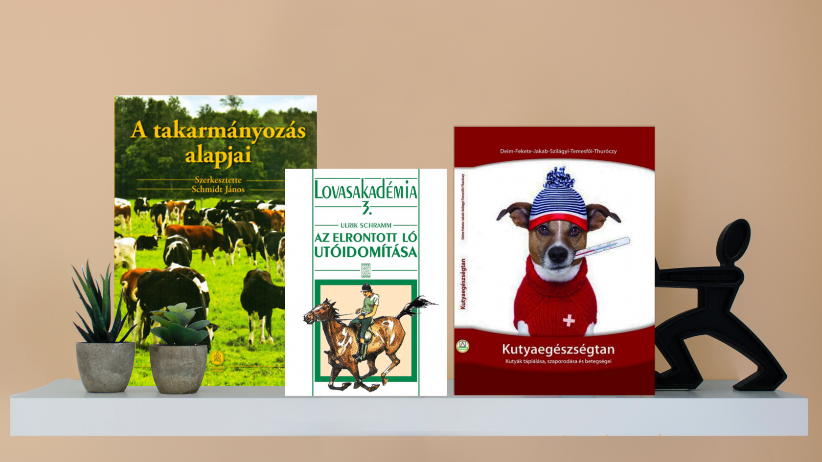 Állattenyésztési szakkönyvek a Déli-Farmnál