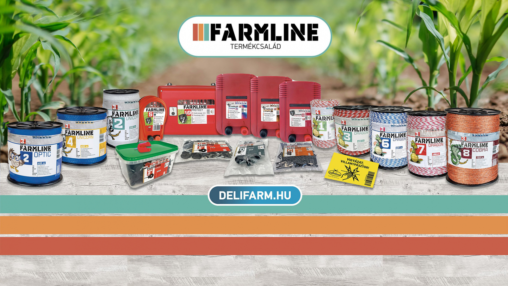 FarmLine villanypásztor termékcsalád