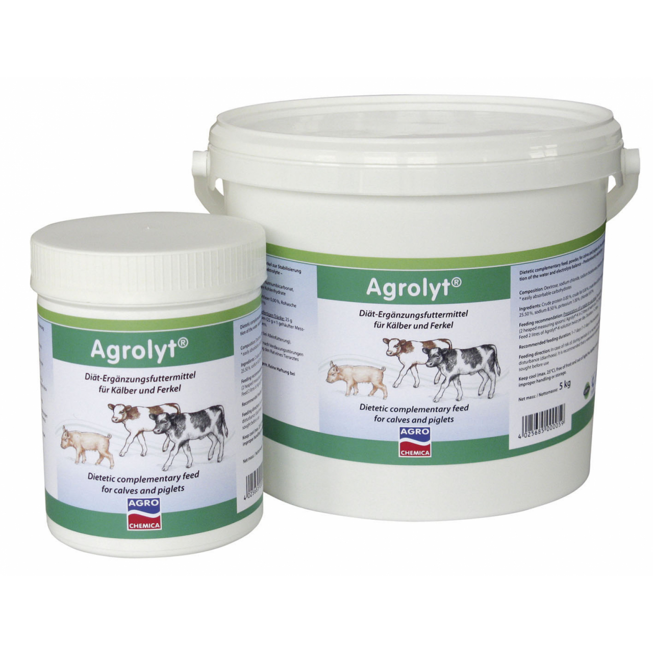 Agrolyt® Powder Elektrolit- és pufferkoncentrátum borjaknak és malacoknak