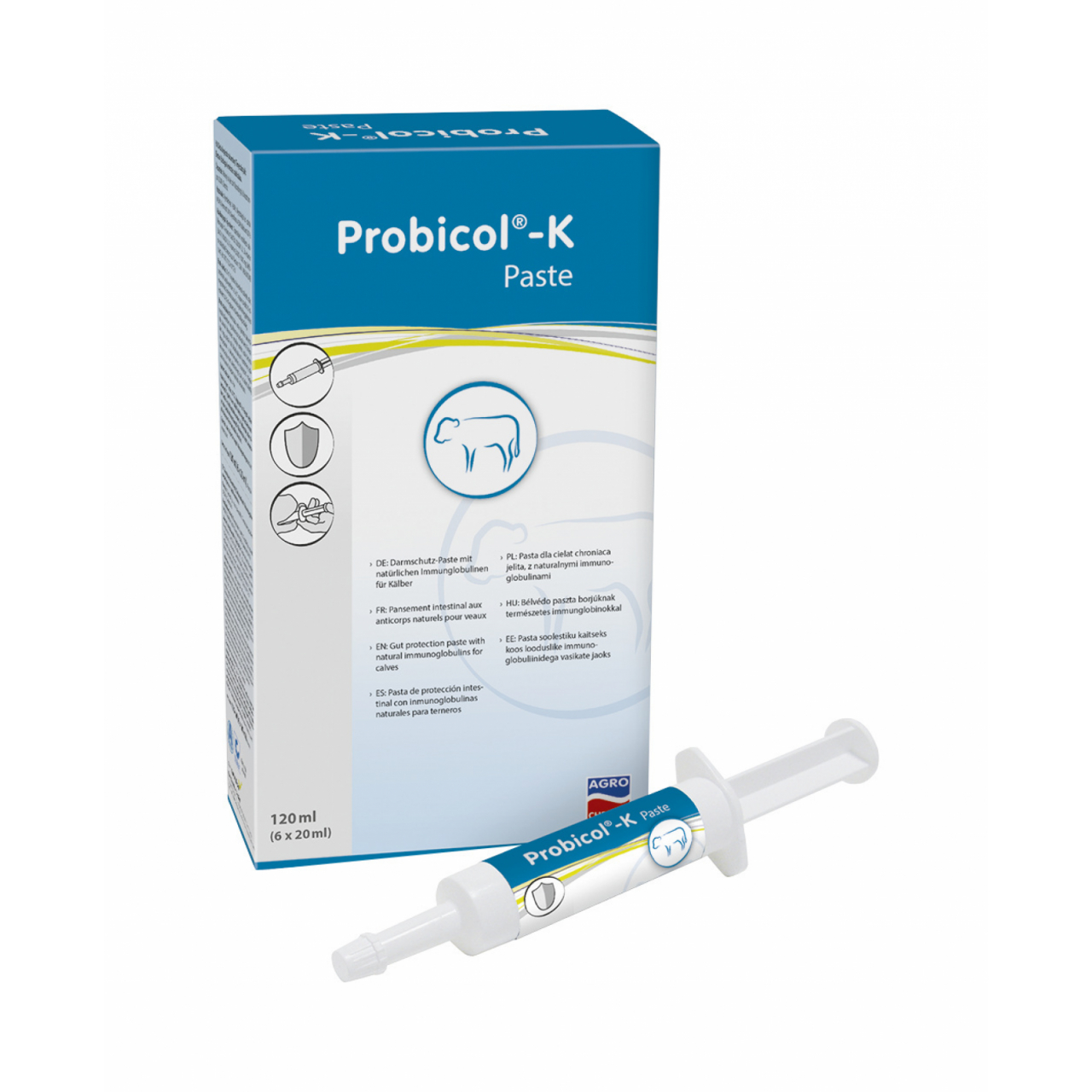 Probicol®-K bélvédő paszta természetes immunglobulinokkal borjaknak