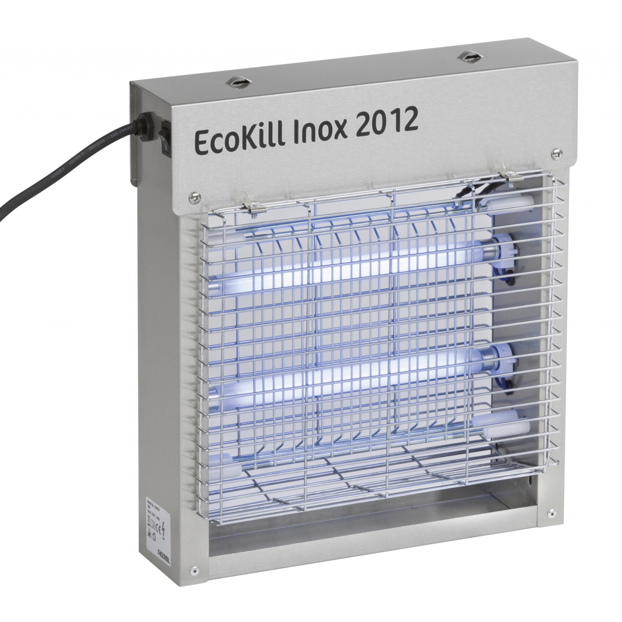 EcoKill Inox 2012 elektromos légycsapda - 2 x 6 W