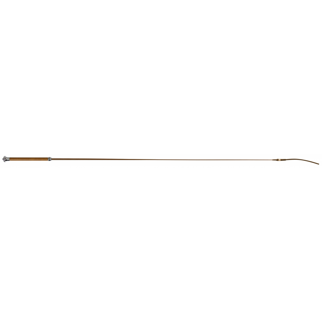 Covalliero díjlovas pálca műbőr borítással - barna, 120 cm