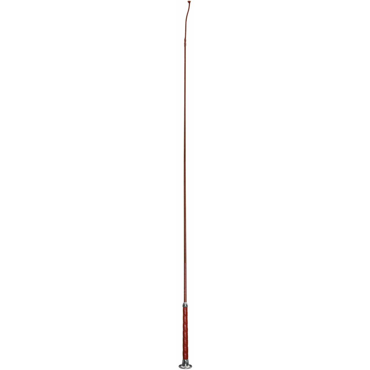 Covalliero díjlovas pálca műbőr borítással - bordó, 110 cm