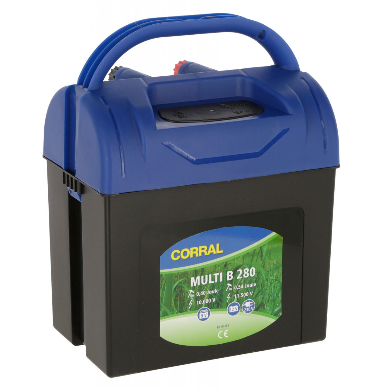 Corral Multi B 280 villanypásztor készülék - 9 V / 12 V / 230 V, 0,54 J
