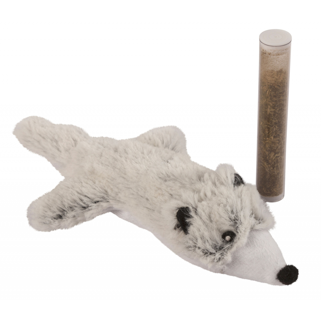 Hermelin macskajáték külön macskamentával - 17 cm