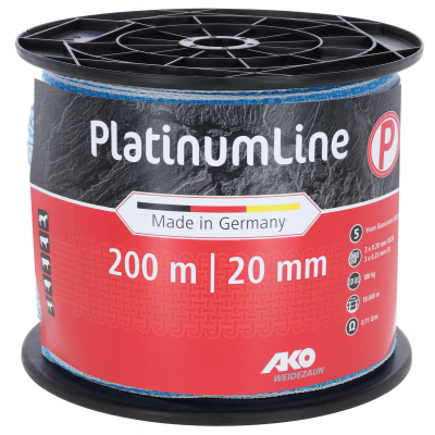 PlatinumLine villanypásztor szalag - fehér/kék