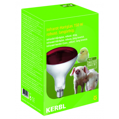 KERBL infraizzó - 150 Watt, piros