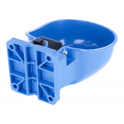 K50 műanyag, nyomónyelves önitató - kék